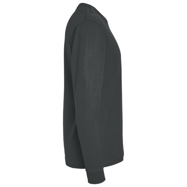 District Perfect Tri ® Long Sleeve Tee, Black Frost, Right Sleeve view
