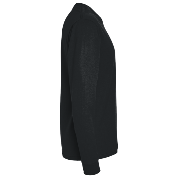 District Perfect Tri ® Long Sleeve Tee, Black, Right Sleeve view