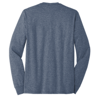 District Perfect Tri ® Long Sleeve Tee, Navy Frost, Back view