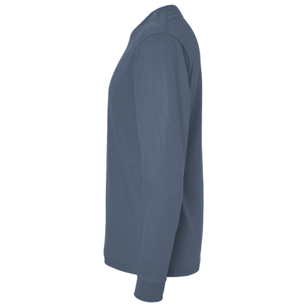 District Perfect Tri ® Long Sleeve Tee, Navy Frost, Left Sleeve view