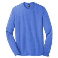 District Perfect Tri ® Long Sleeve Tee, Royal Frost, Front view