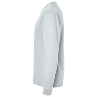 District Perfect Tri ® Long Sleeve Tee, White, Left Sleeve view