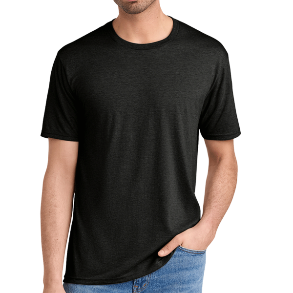 District Perfect Tri ® Tee, Black Frost, Front view