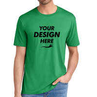 District Perfect Tri ® Tee, Green Frost, Front view, Mockup