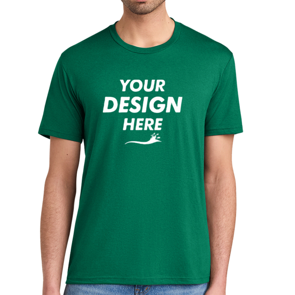 District Perfect Tri ® Tee, Jewel Green, Front view, Mockup