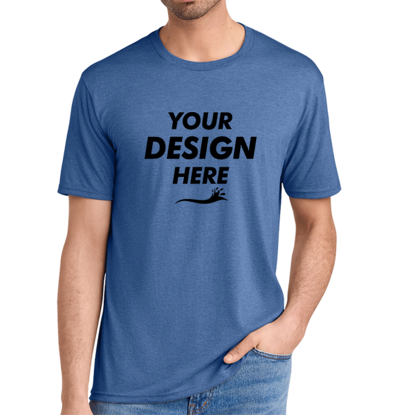 District Perfect Tri ® Tee, Maritime Frost, Front view, Mockup