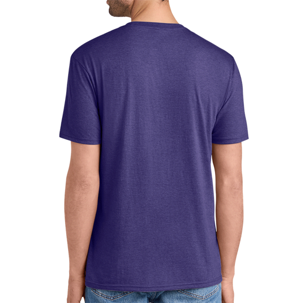 District Perfect Tri ® Tee, Purple Frost, Back view
