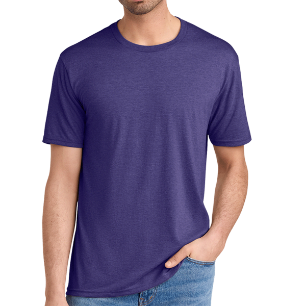 District Perfect Tri ® Tee, Purple Frost, Front view