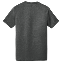 District Perfect Tri ® V Neck Tee, Black Frost, Back view
