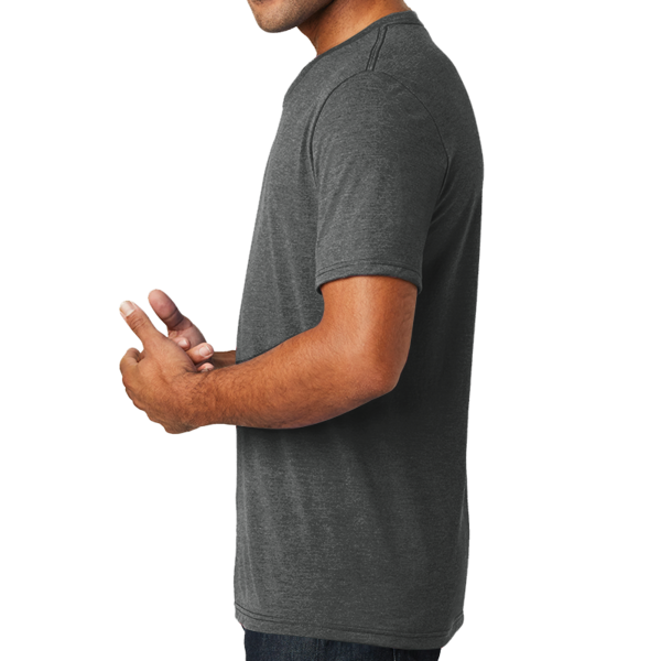 District Perfect Tri ® V Neck Tee, Black Frost, Left Side view