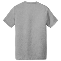 District Perfect Tri ® V Neck Tee, Grey Frost, Back view
