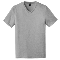 District Perfect Tri ® V Neck Tee, Grey Frost, Front view