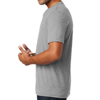 District Perfect Tri ® V Neck Tee, Grey Frost, Left Side view