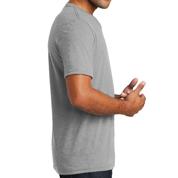District Perfect Tri ® V Neck Tee, Grey Frost, Right Side view