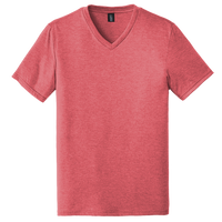 District Perfect Tri ® V Neck Tee, Red Frost, Front view