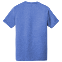 District Perfect Tri ® V Neck Tee, Royal Frost, Back view