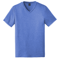 District Perfect Tri ® V Neck Tee, Royal Frost, Front view