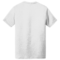 District Perfect Tri ® V Neck Tee, White, Back view