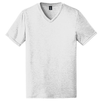 District Perfect Tri ® V Neck Tee, White, Front view