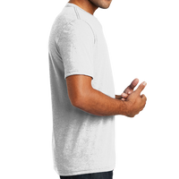 District Perfect Tri ® V Neck Tee, White, Right Side view