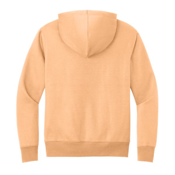District Perfect Weight ® Fleece Hoodie, Apricot, Back view