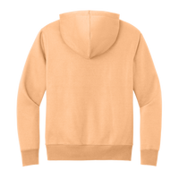 District Perfect Weight ® Fleece Hoodie, Apricot, Back view
