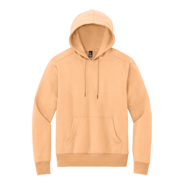 District Perfect Weight ® Fleece Hoodie, Apricot, Front view
