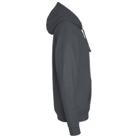 District Perfect Weight ® Fleece Hoodie, Charcoal, Right Sleeve view