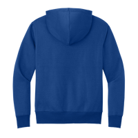 District Perfect Weight ® Fleece Hoodie, Deep Royal, Back view