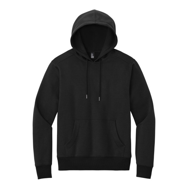 District Perfect Weight ® Fleece Hoodie, Jet Black, Front view