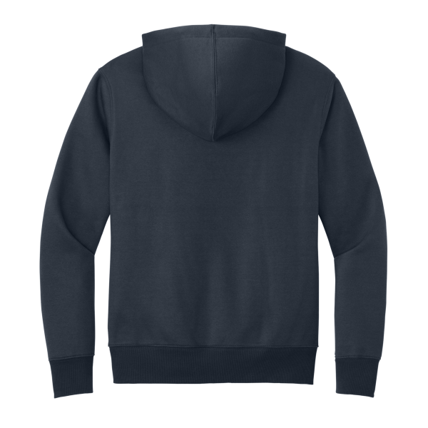 District Perfect Weight ® Fleece Hoodie, New Navy, Back view