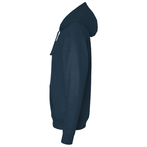 District Perfect Weight ® Fleece Hoodie, New Navy, Left Sleeve view