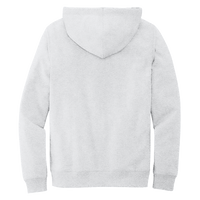 District Re Fleece Hoodie, Ash, Back view
