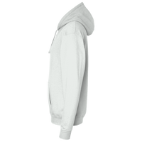 District Re Fleece Hoodie, Ash, Left Sleeve view