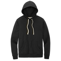 District Re Fleece Hoodie, Black, Front view