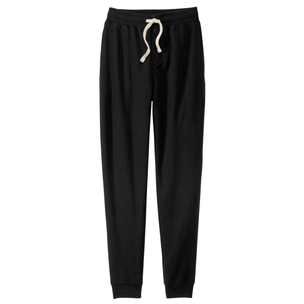 District Re Fleece Jogger, Black, Front view
