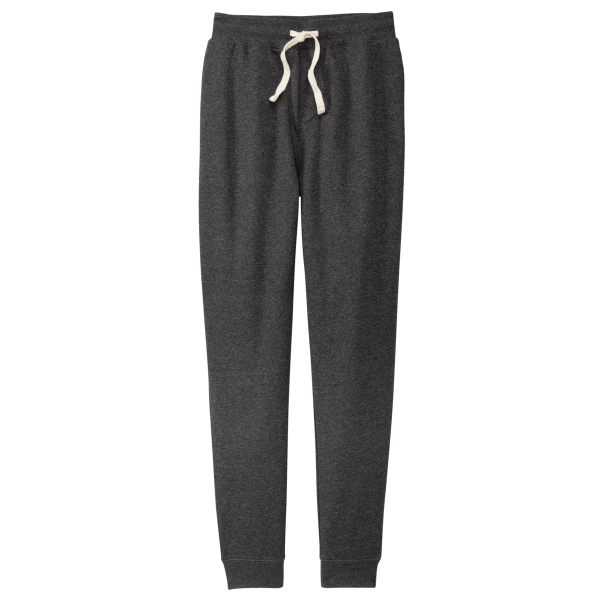 District Re Fleece Jogger, Charcoal Heather, Front view