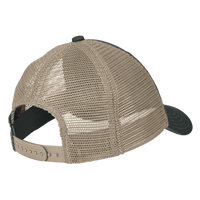 District Super Soft Mesh Back Cap, Black / Khaki, Back view