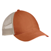 District Super Soft Mesh Back Cap, Burnt Orange / Stone, Right Side view
