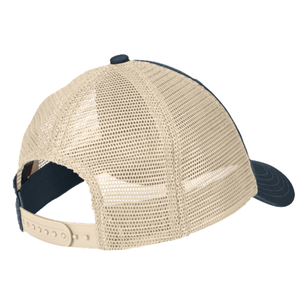 District Super Soft Mesh Back Cap, New Navy / Stone, Back view