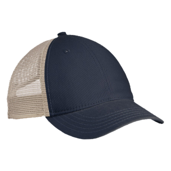 District Super Soft Mesh Back Cap, New Navy / Stone, Right Side view