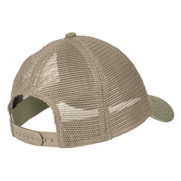 District Super Soft Mesh Back Cap, Olive / Khaki, Back view