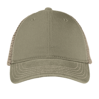 District Super Soft Mesh Back Cap, Olive / Khaki, Front view