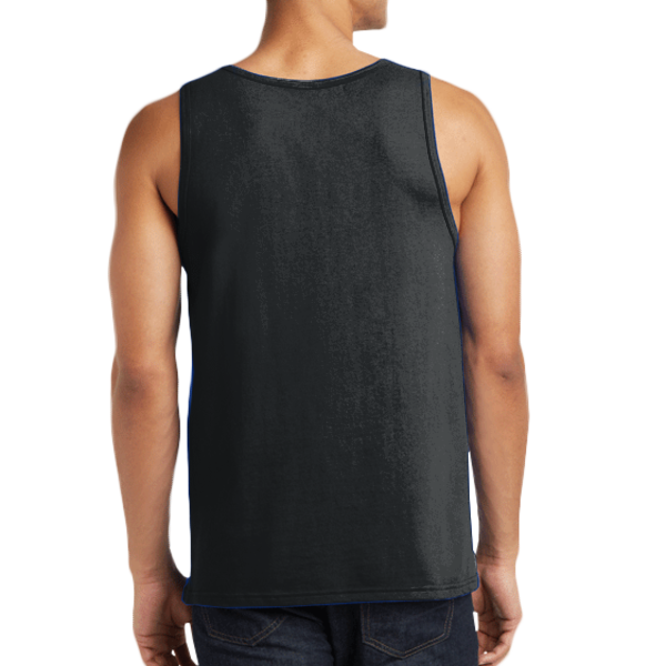 District The Concert Tank ®, Black, Back view