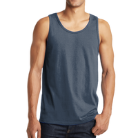 District The Concert Tank ®, Heathered Navy, Front view