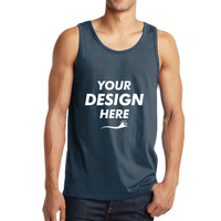 District The Concert Tank ®, New Navy, Front view, Mockup