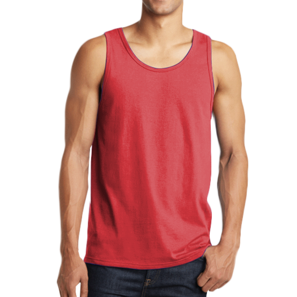 District The Concert Tank ®, New Red, Front view
