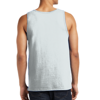District The Concert Tank ®, White, Back view