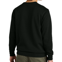 District V.I.T. Fleece Crew, Black, Back view