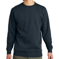 District V.I.T. Fleece Crew, New Navy, Front view